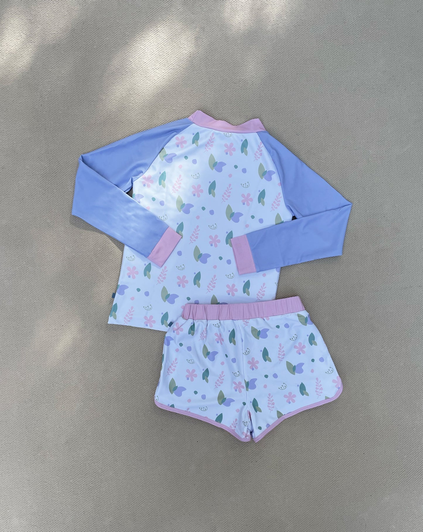 BLOOM - Rash Guard & Shorts Set