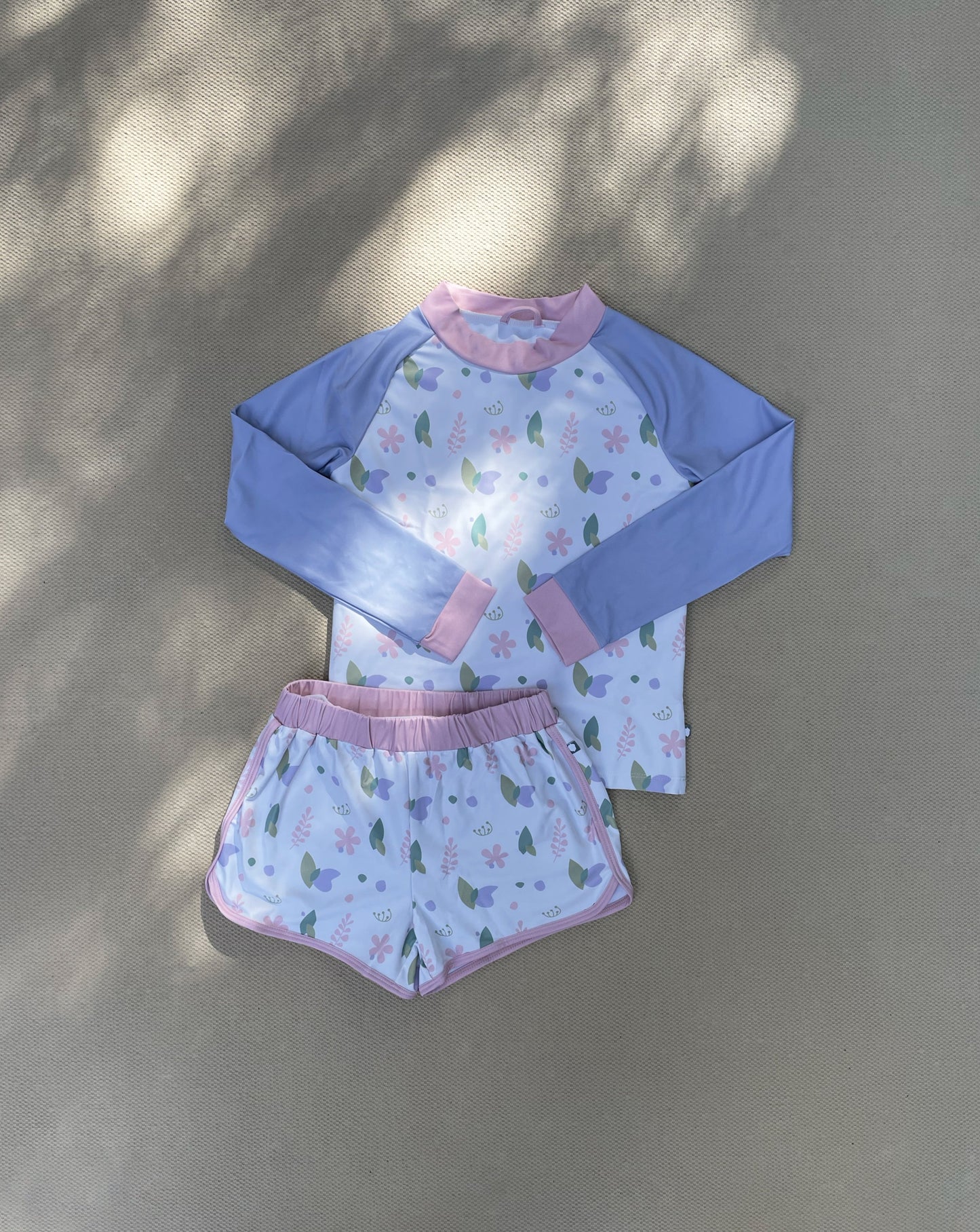 BLOOM - Rash Guard & Shorts Set